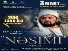 Opera 'Nasimi' to be presented in new AI-Powered stage production